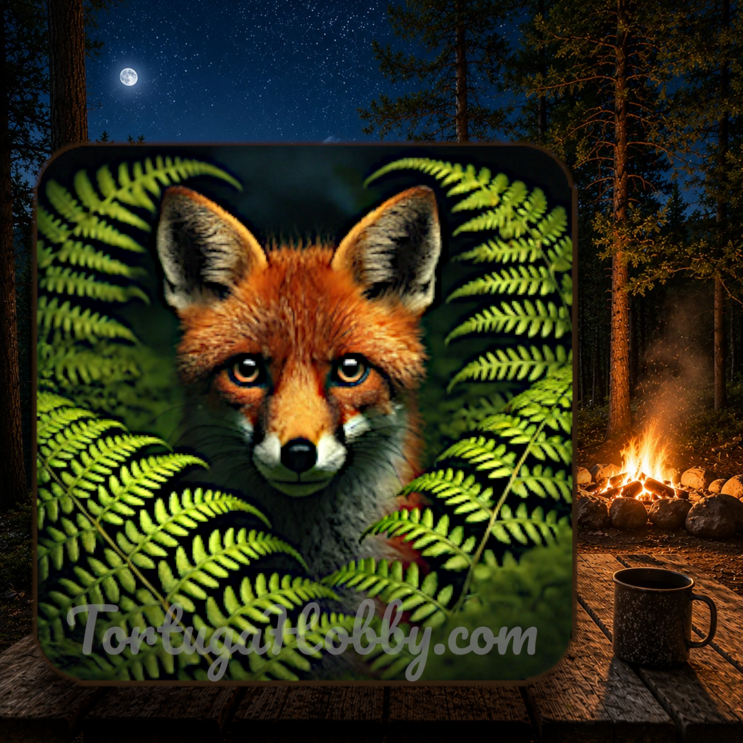 Night Hunters Drink Coasters