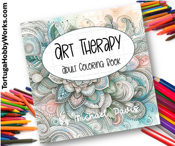 Coloring Book - Art Therapy Adult Coloring Book (Digital)