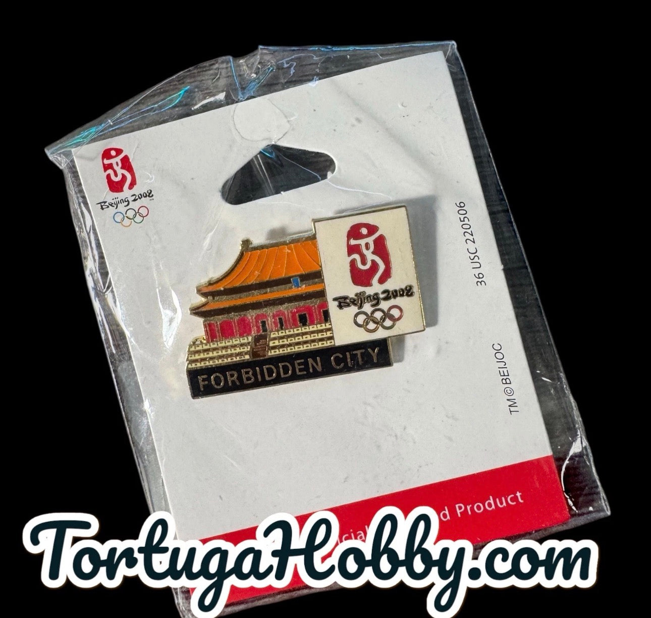 2008 Beijing Official Olympic Pin - Forbidden City