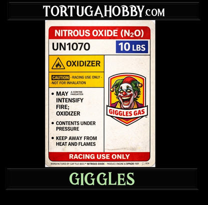 NOS Bottle Nitrous Oxide Racing Label Decals Stickers
