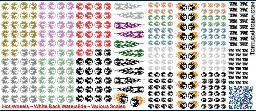 Treasure Hunt Decals - Models, Pine Cars, Derby, R/C Water Slide