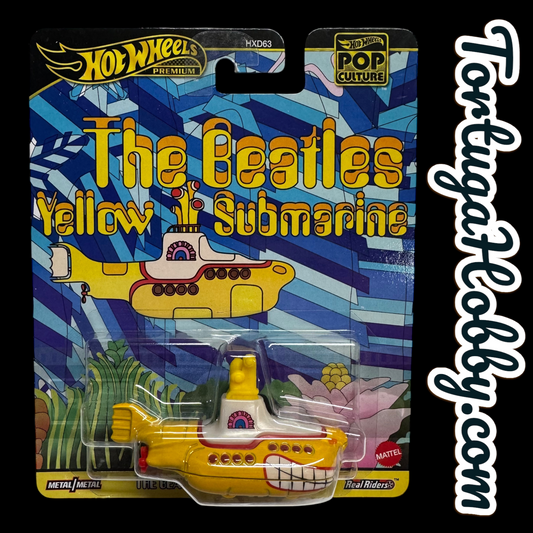 2024 - Wheels Premium Pop Culture - The Beatles Yellow Submarine - 1:64
