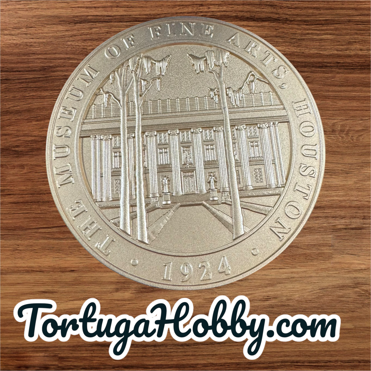 Large Houston Museum Of Natural Science Commemorative Coin