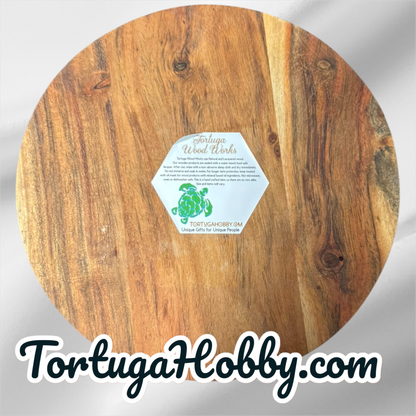 Wood Trivet Laser Engraved Trivet - Beautiful Horse Engraved In Center.