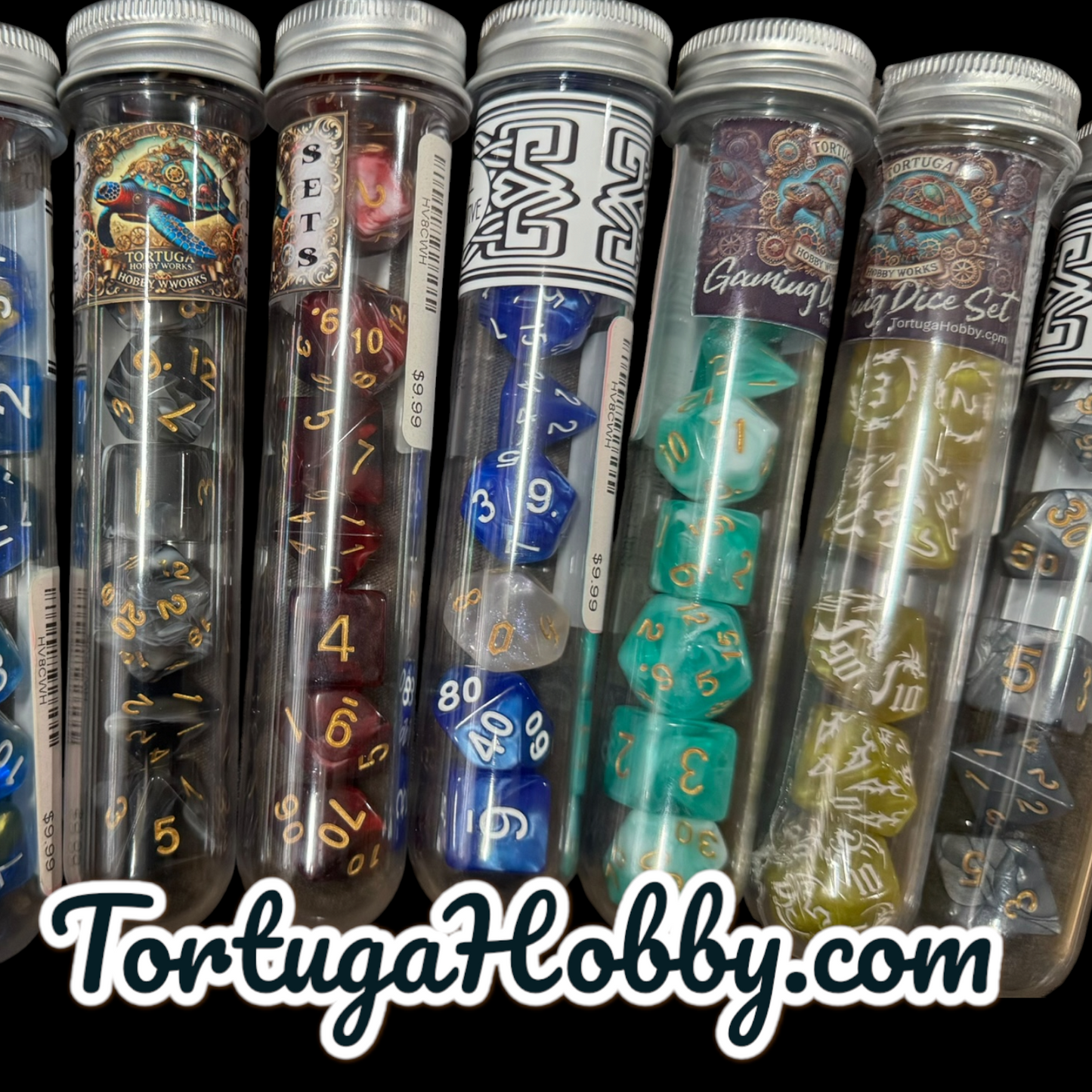 Game Dice Set - Perfect Gift For The Dungeon Master In Your Life.