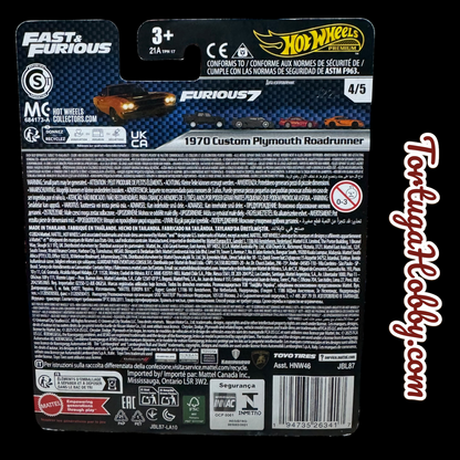 2024 - Hot Wheels Fast & Furious 1970 Custom Plymouth Road Runner
