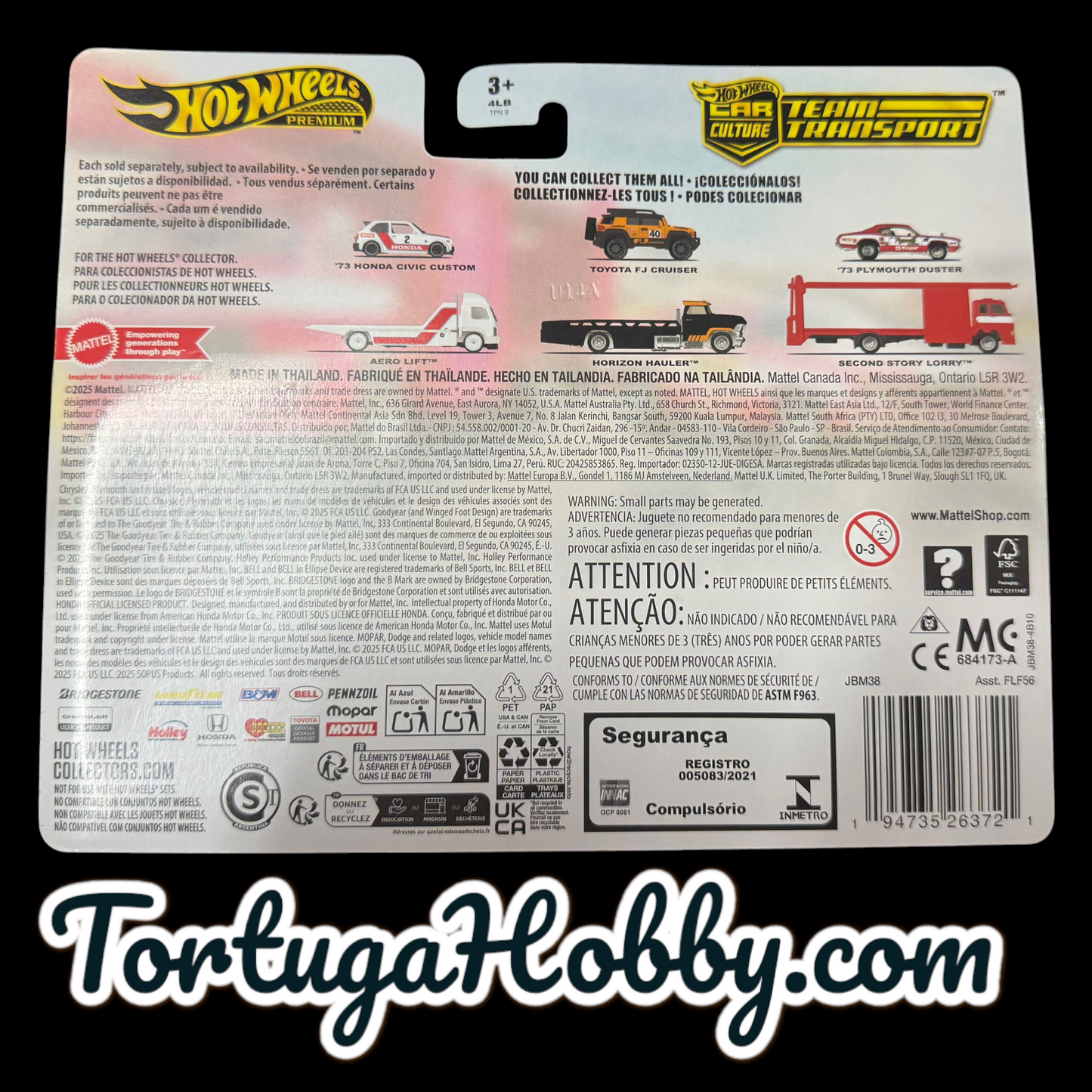 2025 - Hot Wheels - Transport - 73 Plymouth Duster - Second Story Lorry
