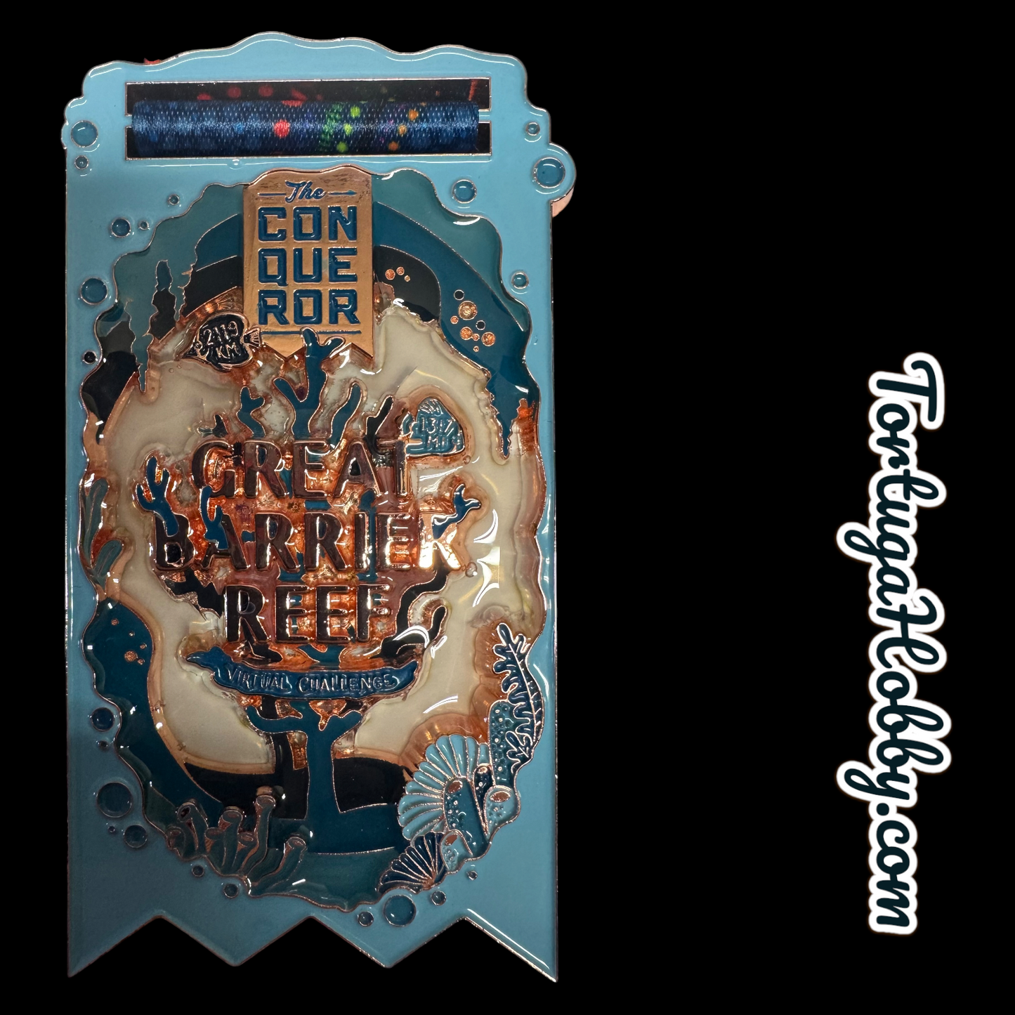 The Conqueror - The Great Barrier Reef - High Quality Finishers Medal.