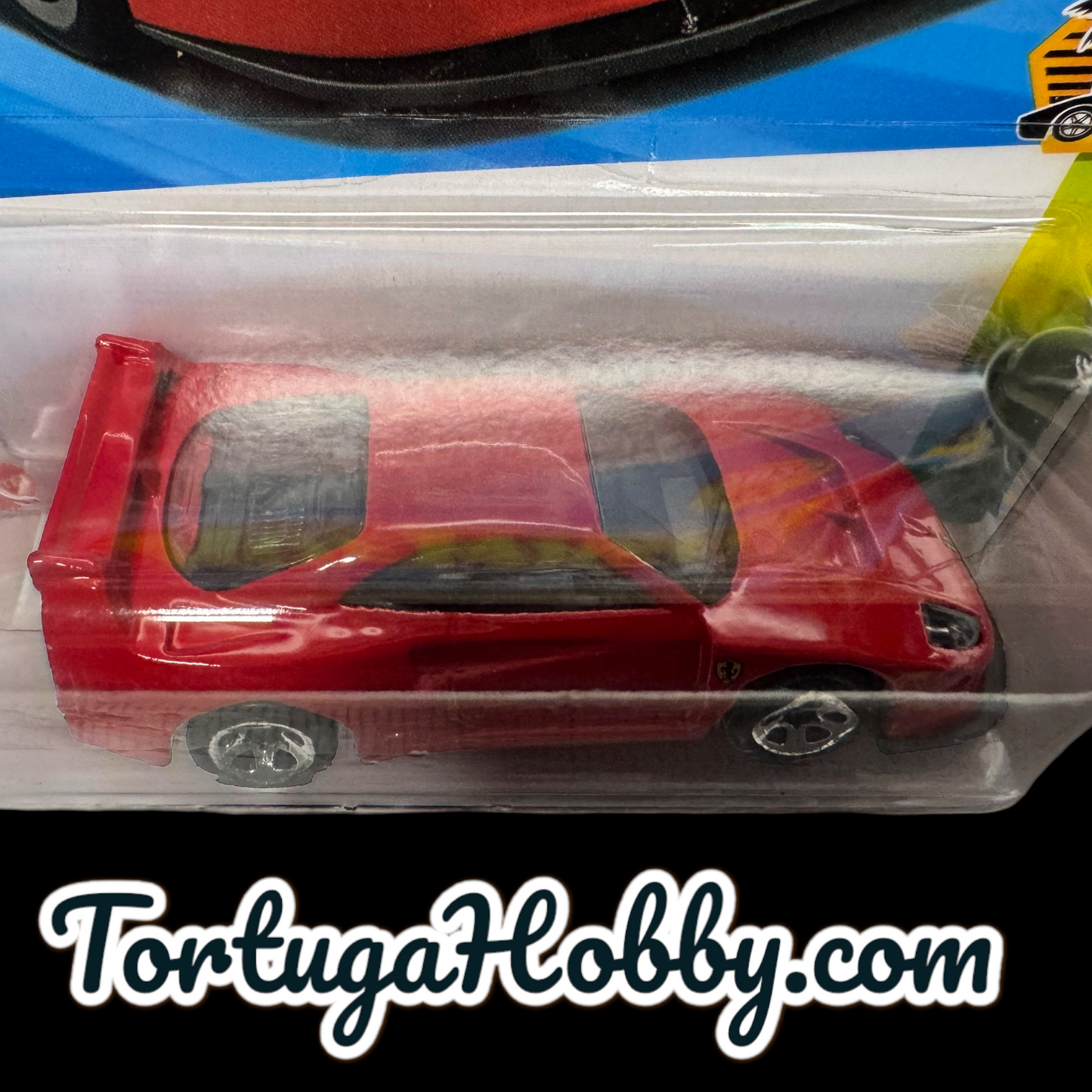 2025 - Hot Wheels - Mainline - Ferrari F40 - Red & Yellow