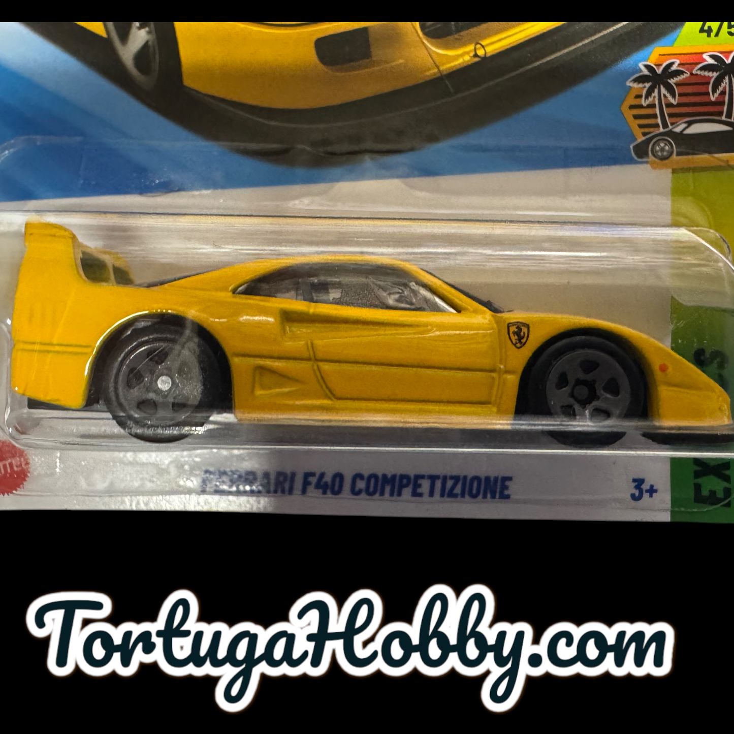 2025 - Hot Wheels - Mainline - Ferrari F40 - Red & Yellow