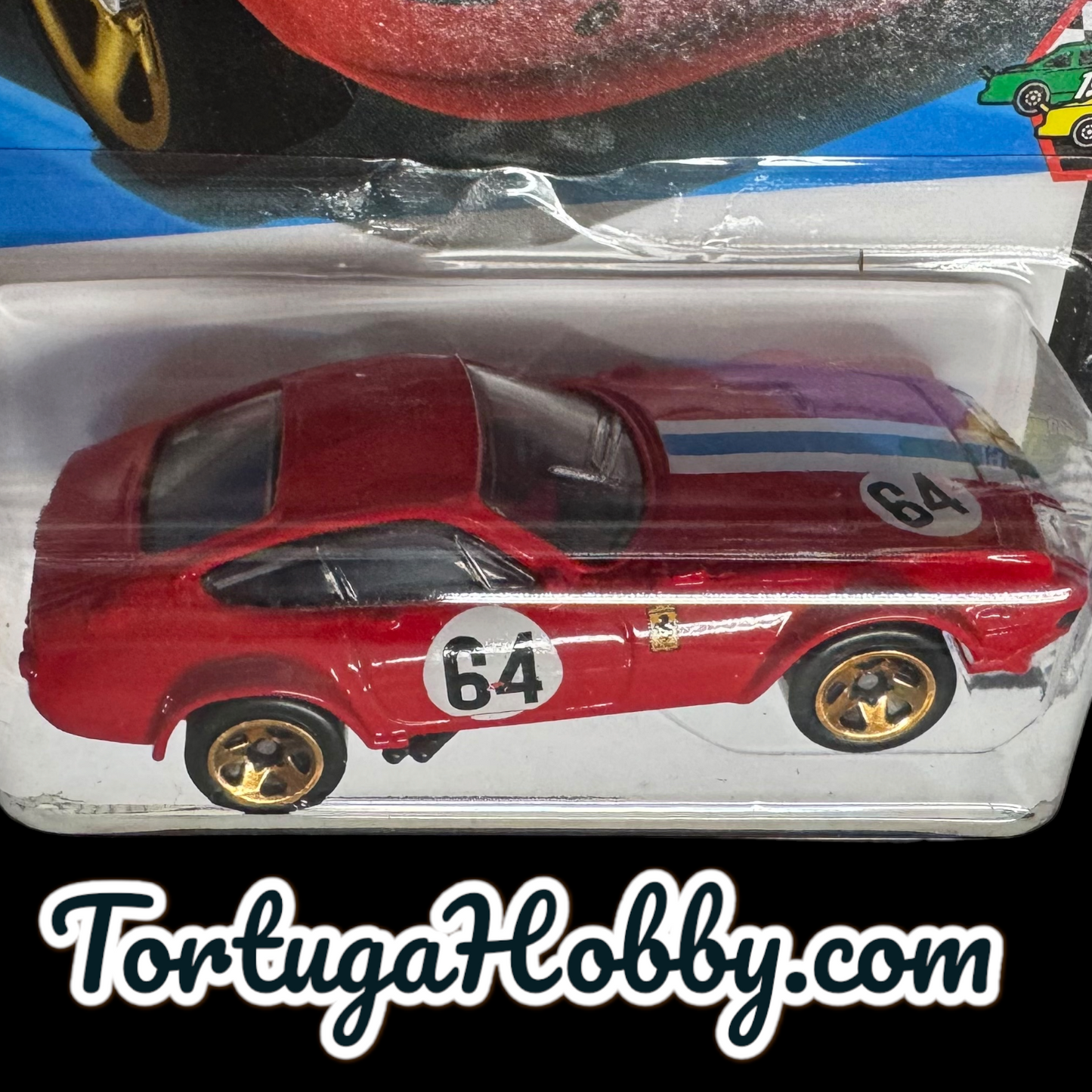 2025 - Hot Wheels - Mainline - Ferrari 365 GTB4 Competzione - Red & Yellow