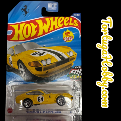 2025 - Hot Wheels - Mainline - Ferrari 365 GTB4 Competzione - Red & Yellow