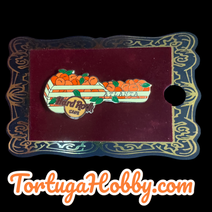 2008 - Hard Rock Cafe - Atlanta - Guitar Case Peach Crate
