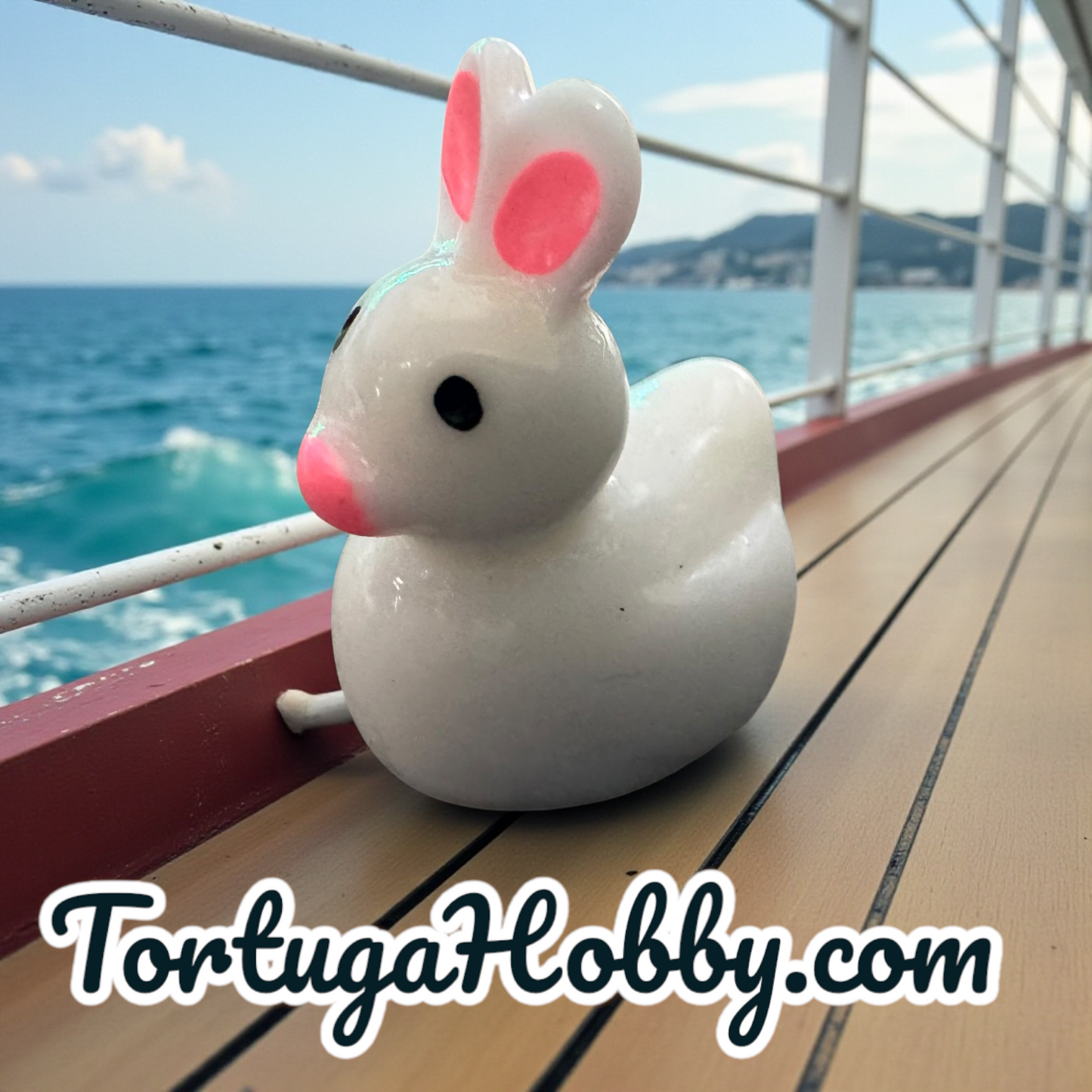15pc Bunny Cruise Duck Set W/ Official Cruise Duck Pin In Handy Test Tube