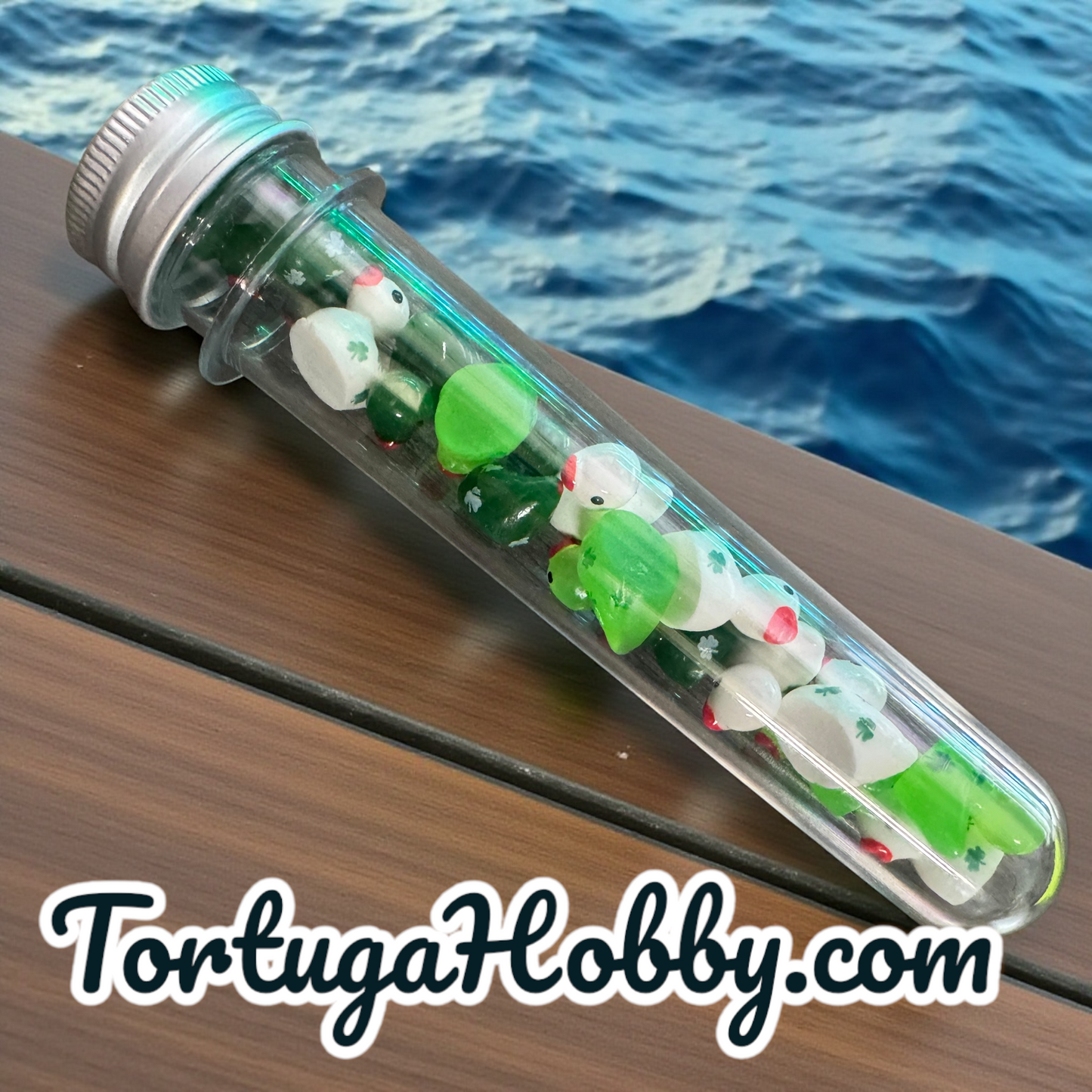 15pc Shamrock Cruise Duck Set W/ Official Cruise Duck Pin In Handy Test Tube (Copy)