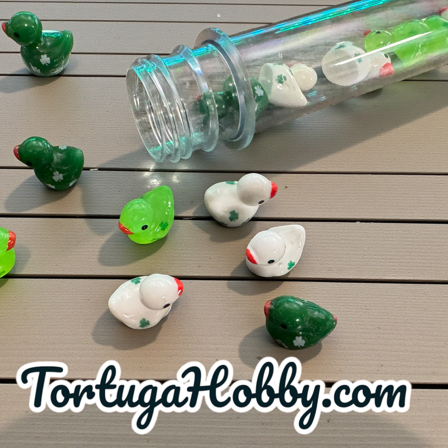 15pc Shamrock Cruise Duck Set W/ Official Cruise Duck Pin In Handy Test Tube (Copy)
