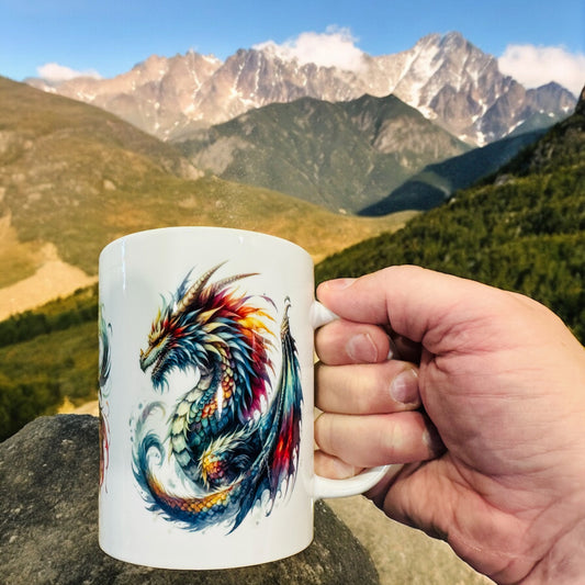 Coffee Cup - Prism Dragons Coffee Cup - Prism Dragons