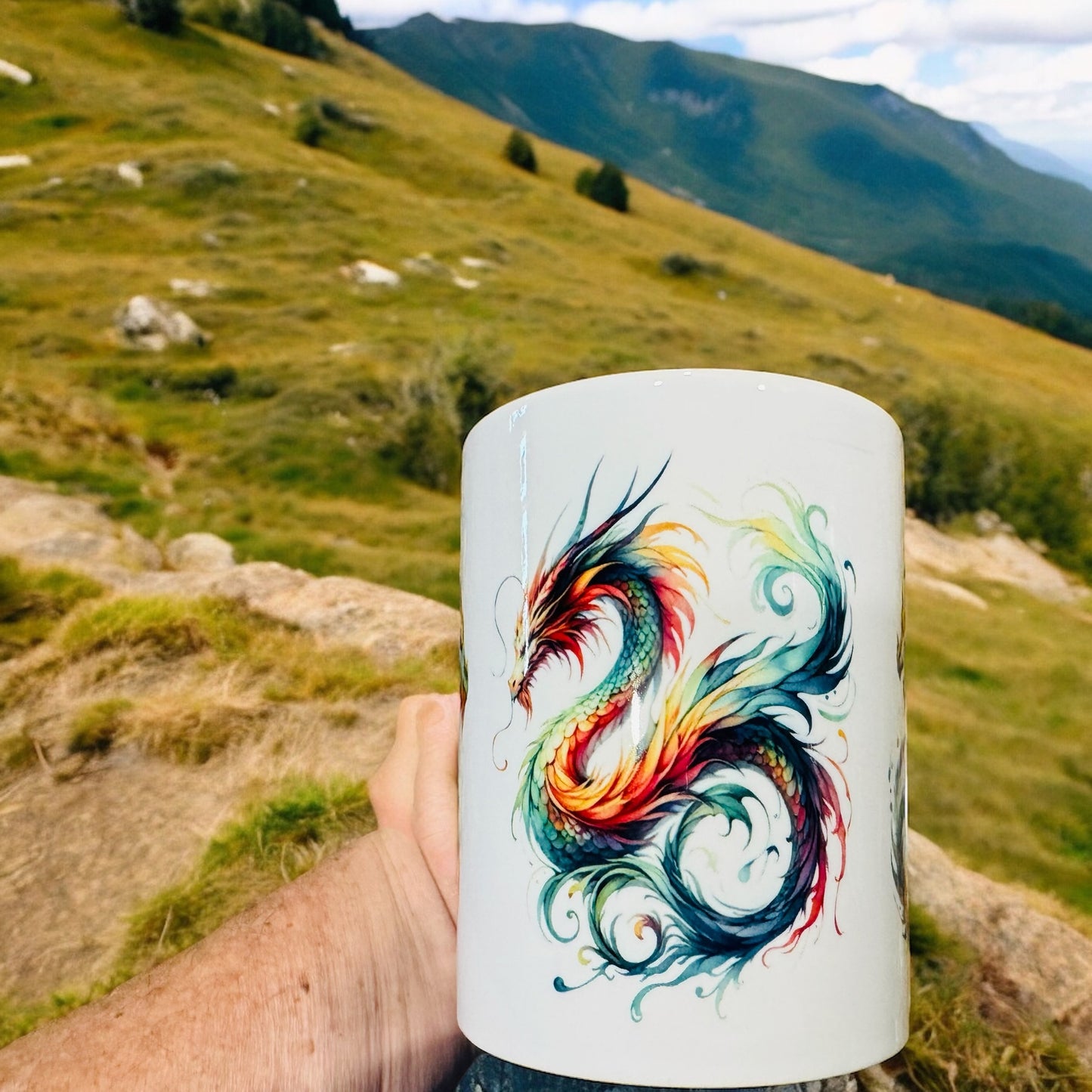 Coffee Cup - Prism Dragons Coffee Cup - Prism Dragons