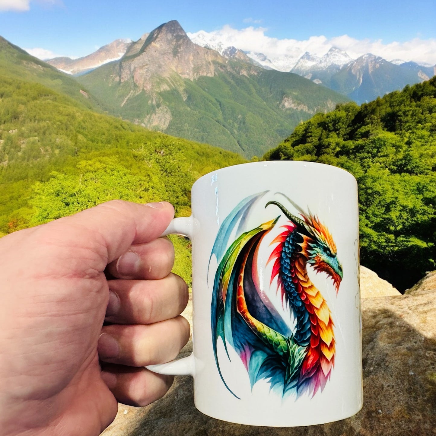 Coffee Cup - Prism Dragons Coffee Cup - Prism Dragons