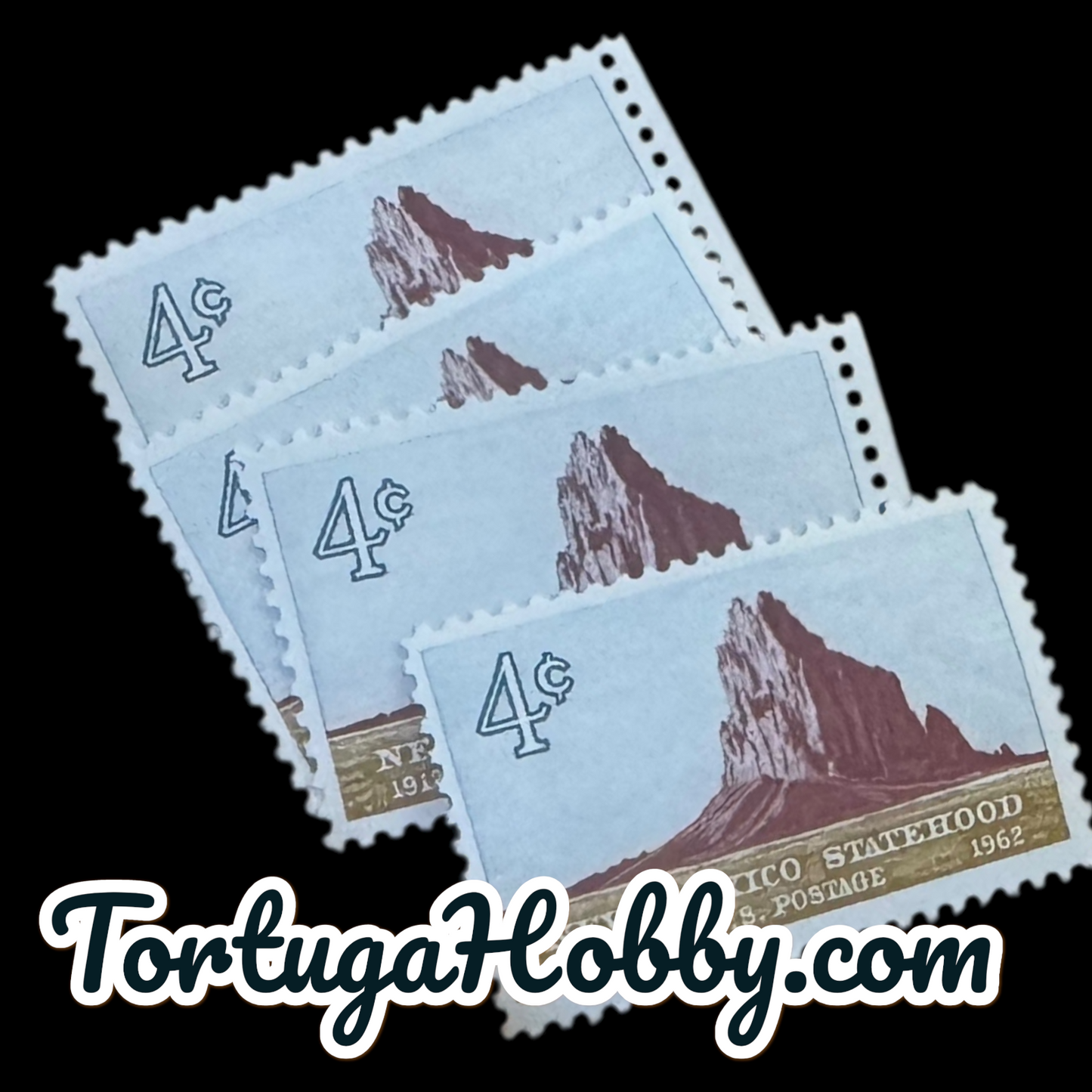 1962 - Shiprock - New Mexico Statehood Stamp