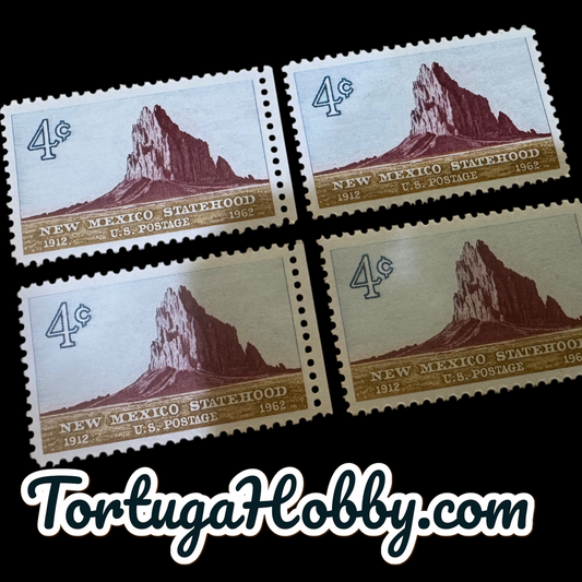 1962 - Shiprock - New Mexico Statehood Stamp