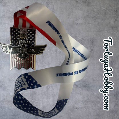 The Conqueror - Route 66 - High Quality Finishers Medal.