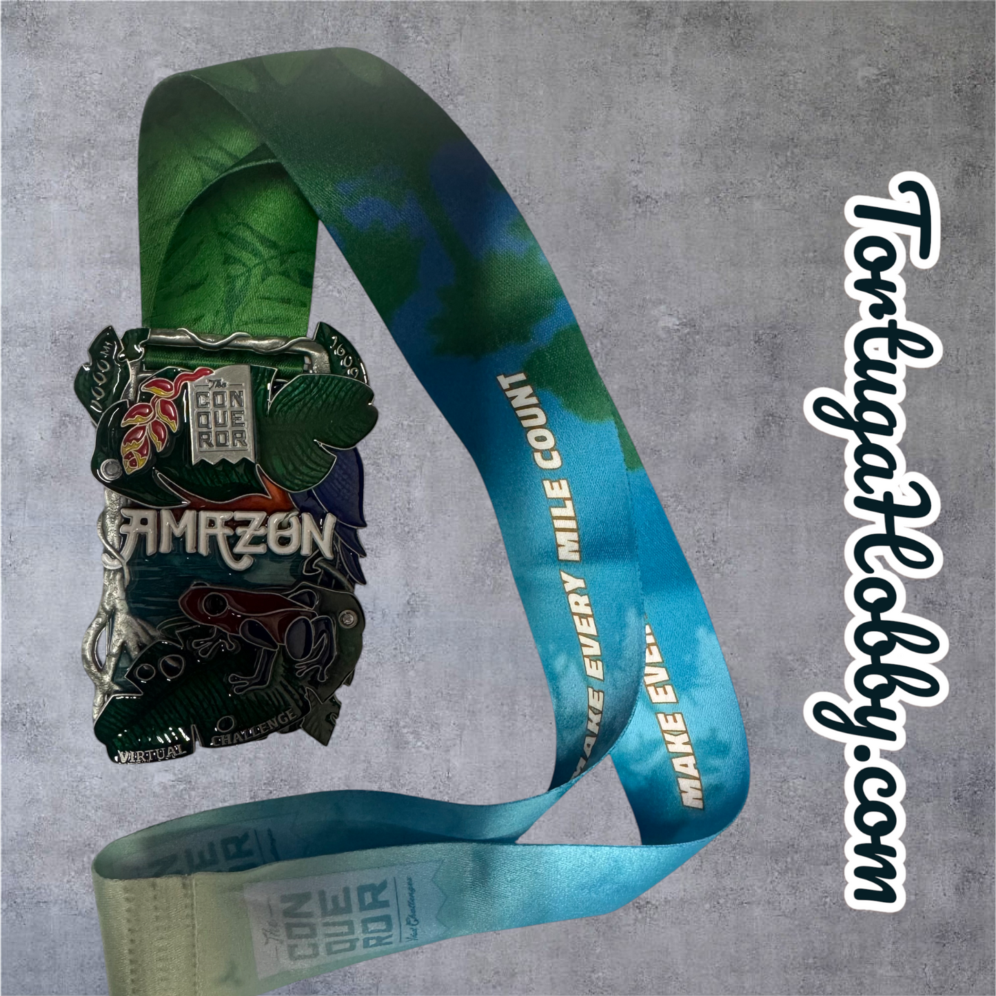 The Conqueror - The Amazon River - High Quality Finishers Medal.