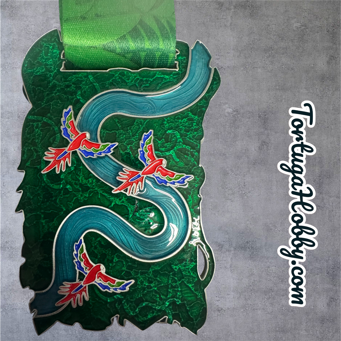 The Conqueror - The Amazon River - High Quality Finishers Medal.