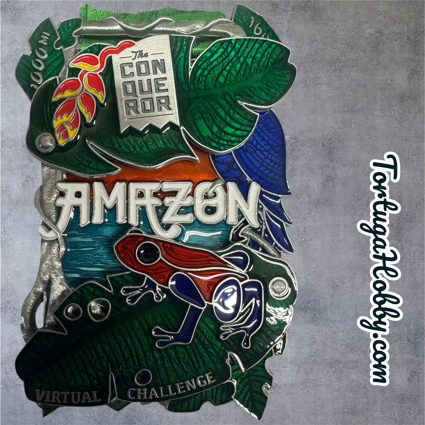 The Conqueror - The Amazon River - High Quality Finishers Medal.
