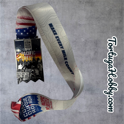 The Conqueror - The Pacific Coast Trail PCT - High Quality Finishers Medal.