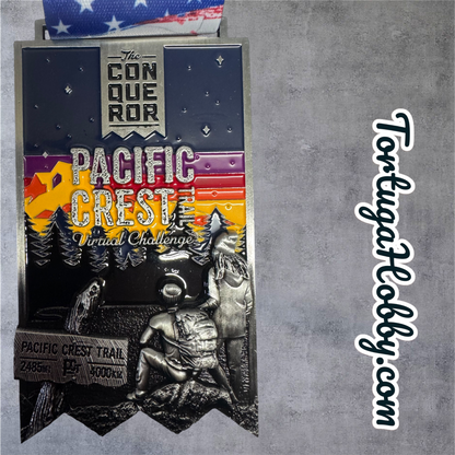 The Conqueror - The Pacific Coast Trail PCT - High Quality Finishers Medal.