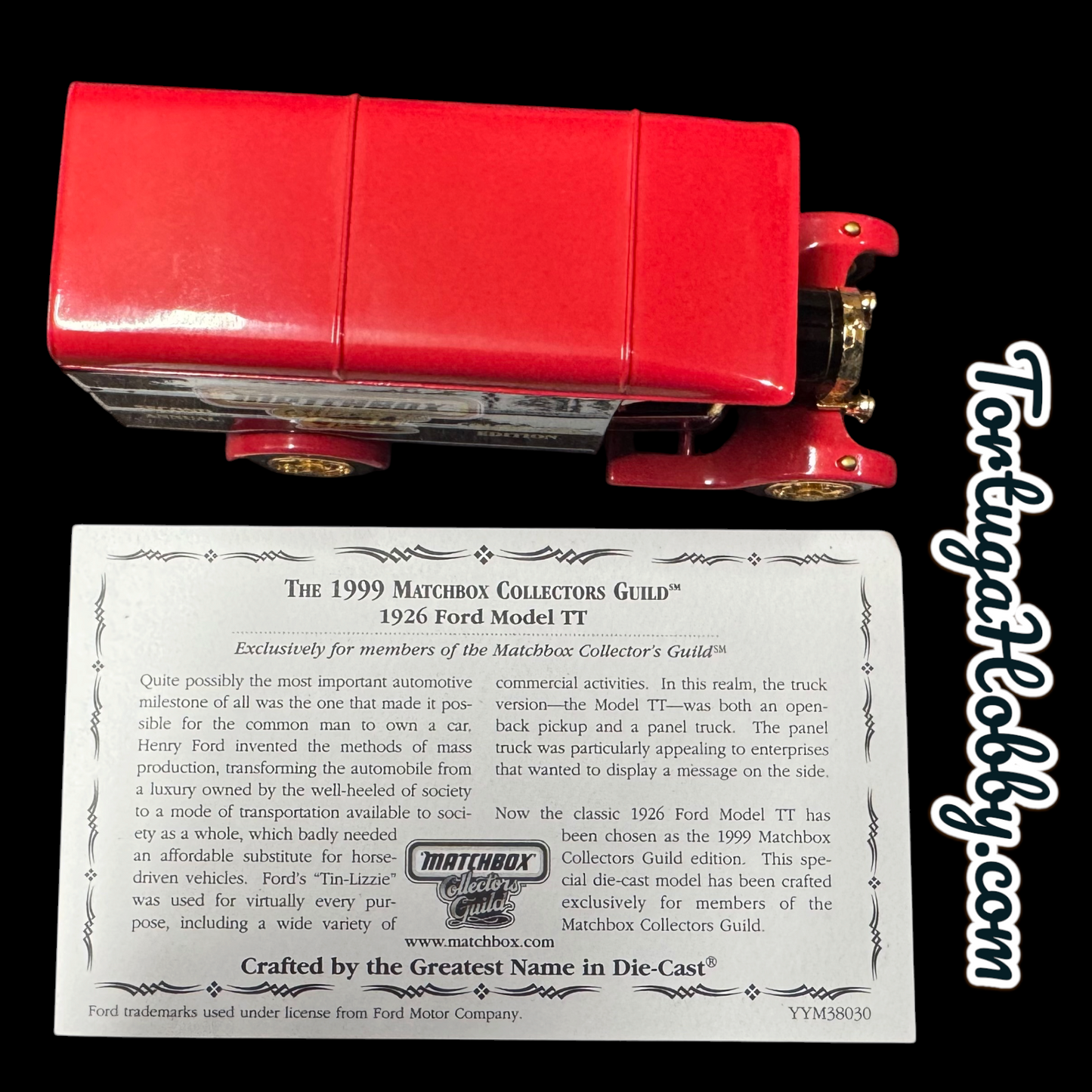 1999 - Matchbox Collectors Guild 1926 Ford Model TT Van (Model #YYM38030