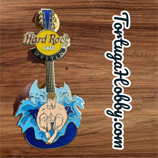 2004 Hard Rock Cafe - Destin - Vertical Guitar Cannonball Diver Guy