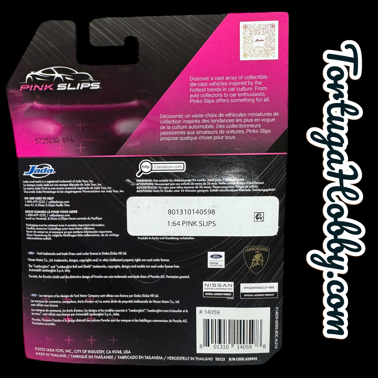 2023 Jada Pink Slips Porsche 911 GT3 Cup 992 - 1:64 Scale