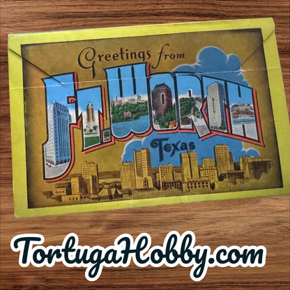 1941 - Greetings from Fort Worth, Texas