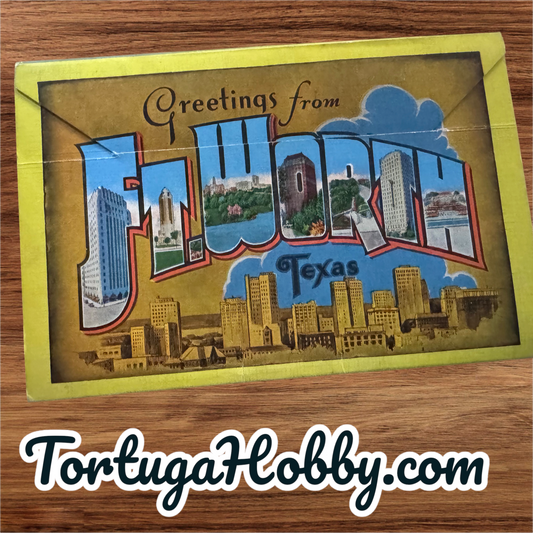 1941 - Greetings from Fort Worth, Texas