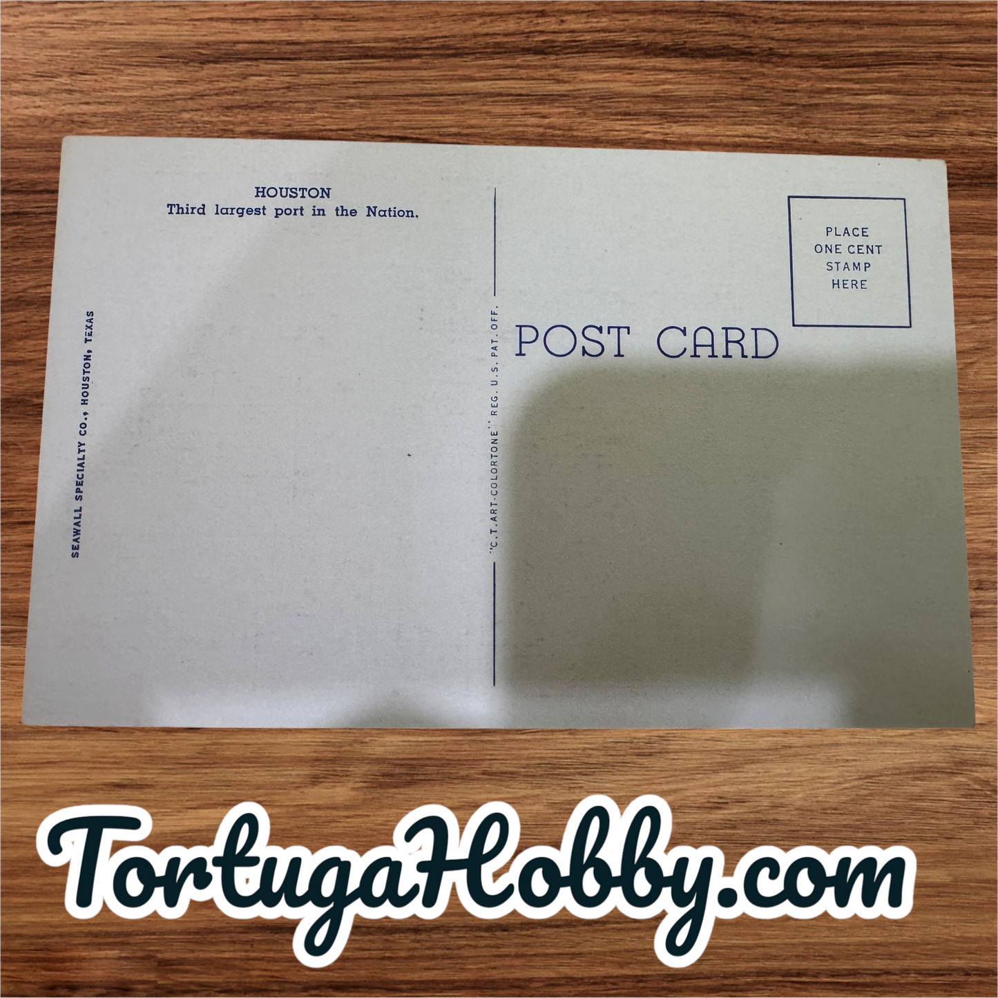 1938 - Fannin Street in Houston, Texas - Post Card 8B-H52