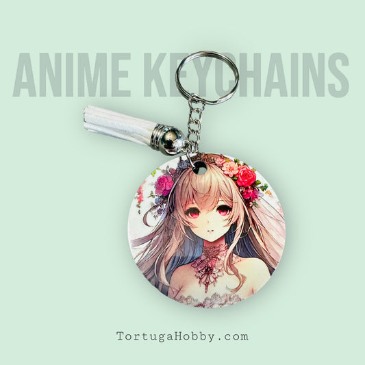 Keychain - Anime Artisan Keyring Keychain - Beautifully Exquisite