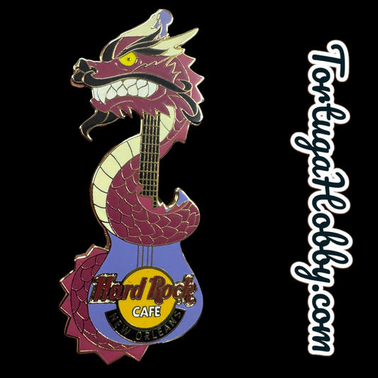 2017 - Hard Rock Cafe - Red Dragon New Orleans Classic Guitar - Limited Edition of 300
