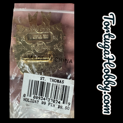 1999 - Hard Rock Cafe - St Thomas Pin - Holiday Pin