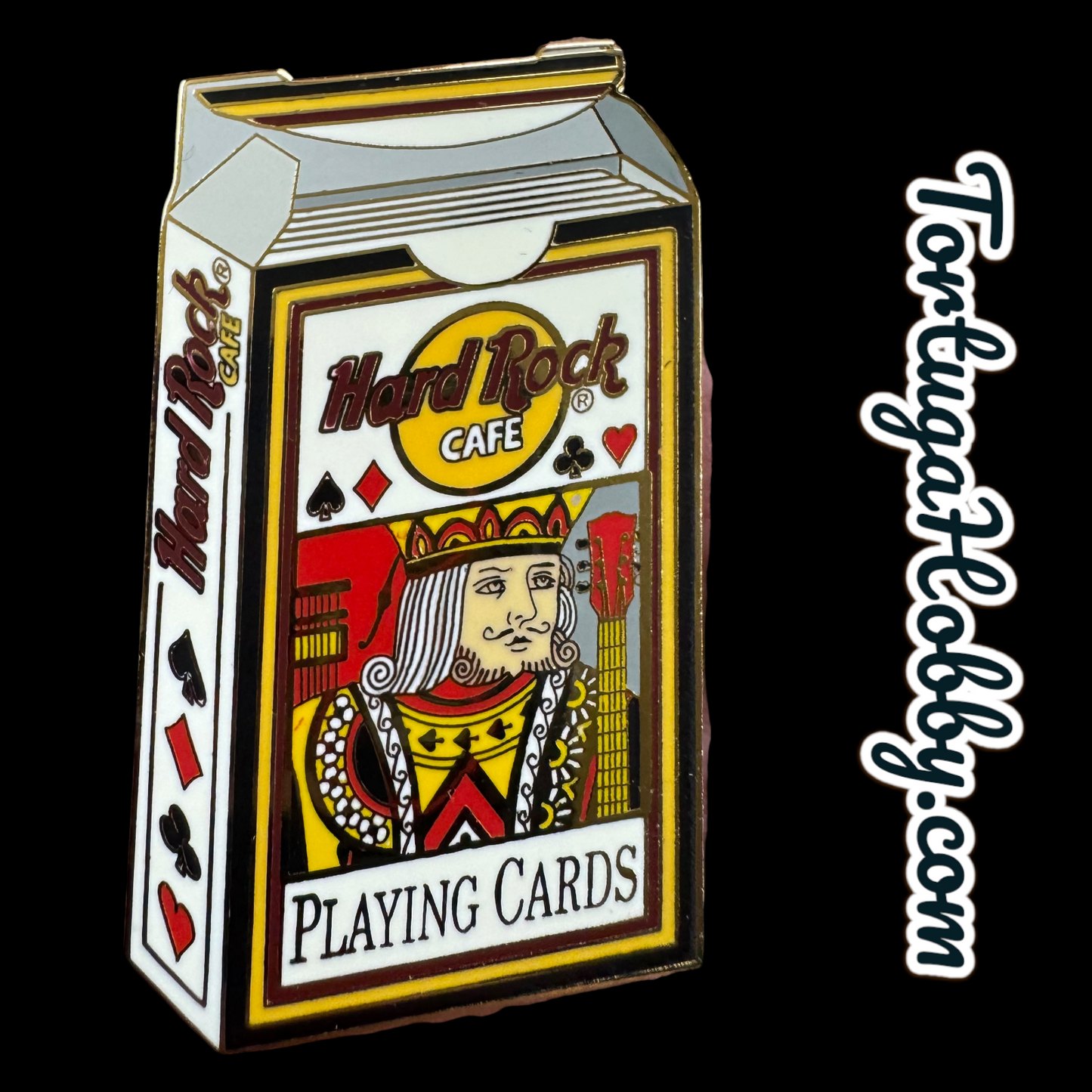 2002 - Hard Rock Cafe - Playing Card Pin - Limited Edition Of 500