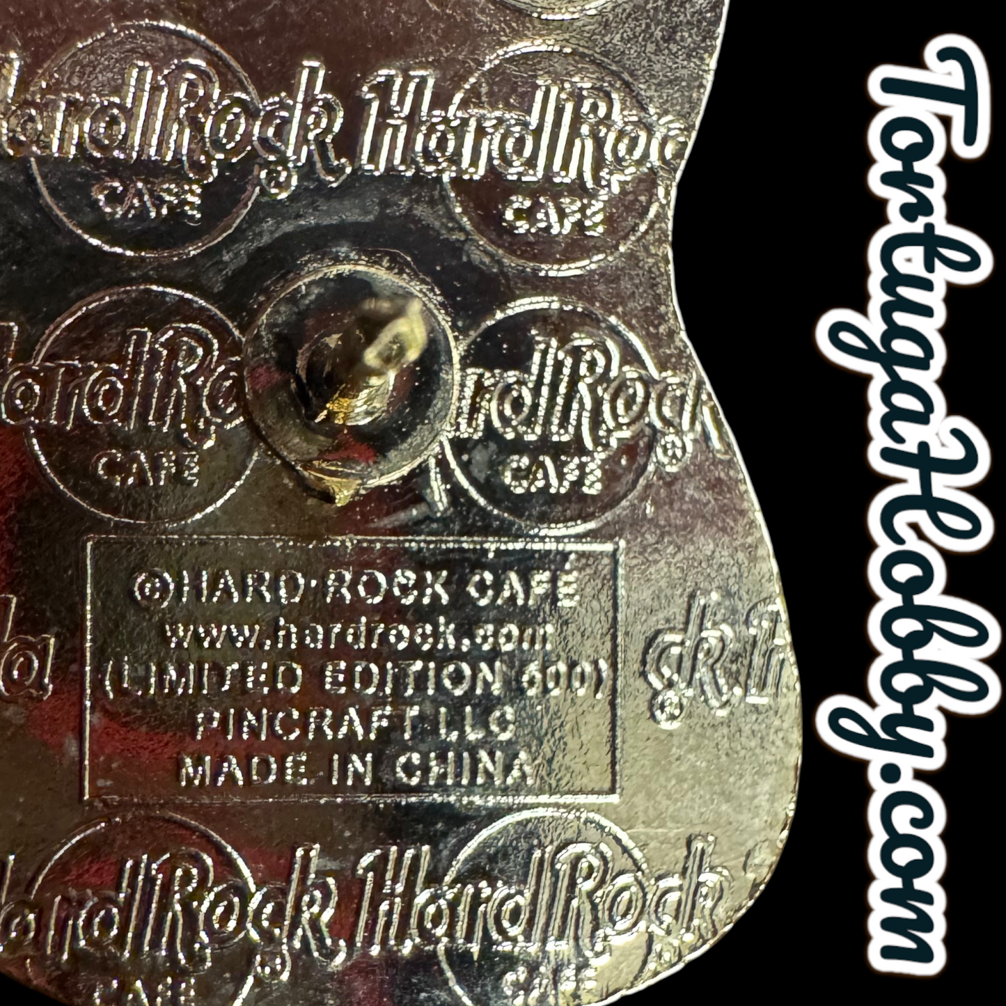 2002 - Hard Rock Cafe - Longhorn Bull Guitar And Austin Richard Congress Bridge
