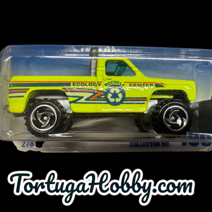 1991 - Hot Wheels - Mainline - Pathbeater - #198 - Chevy Silverado
