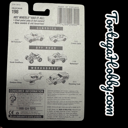 1991 - Hot Wheels - Mainline - Pathbeater - #198 - Chevy Silverado