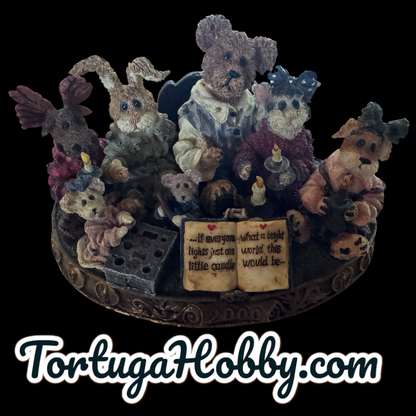 1999 - Boyds Bears -Light A Candle For A Brighter World Retired  LE #6852