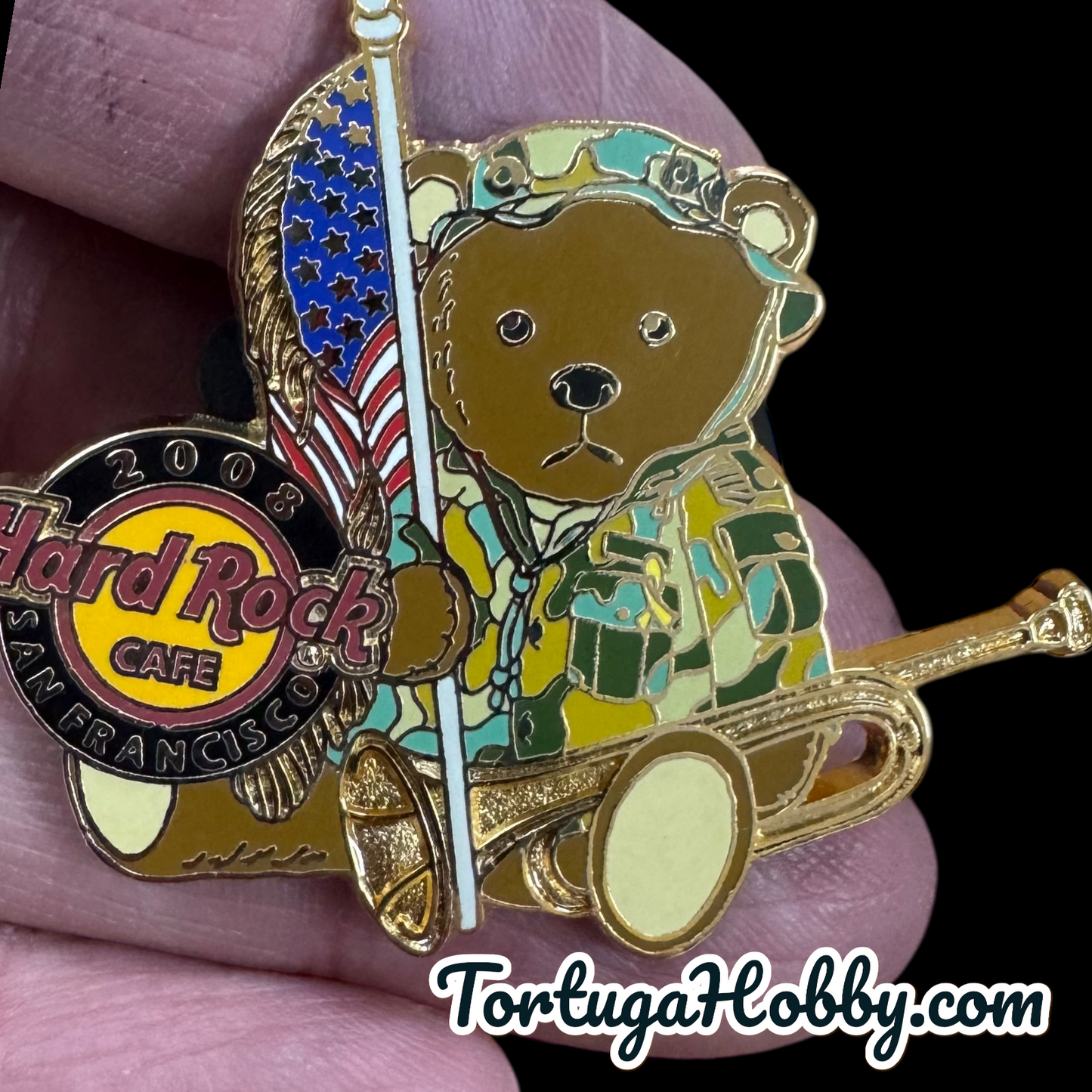 2008 - Hard Rock Cafe - San Francisco - Uniform Bear - Limited To Only 300