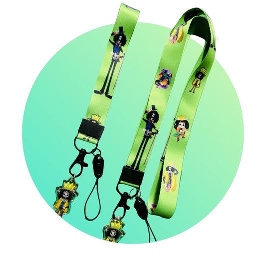 Lanyards - One Piece - Brook Chibi Lanyard & Keychain Gift Set