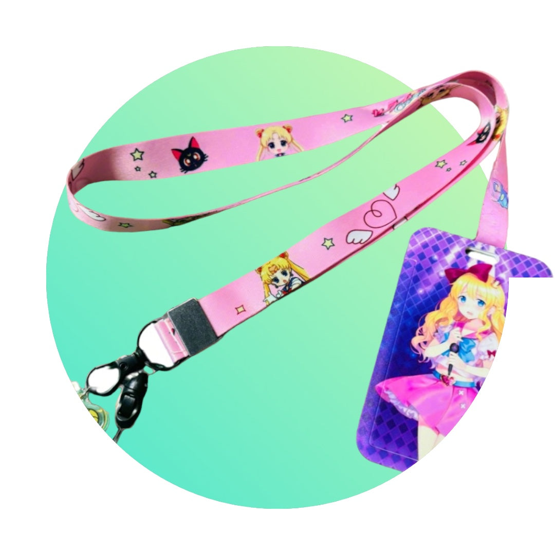 Lanyards - Sailor Moon Anime Lanyard / ID Badge Holder