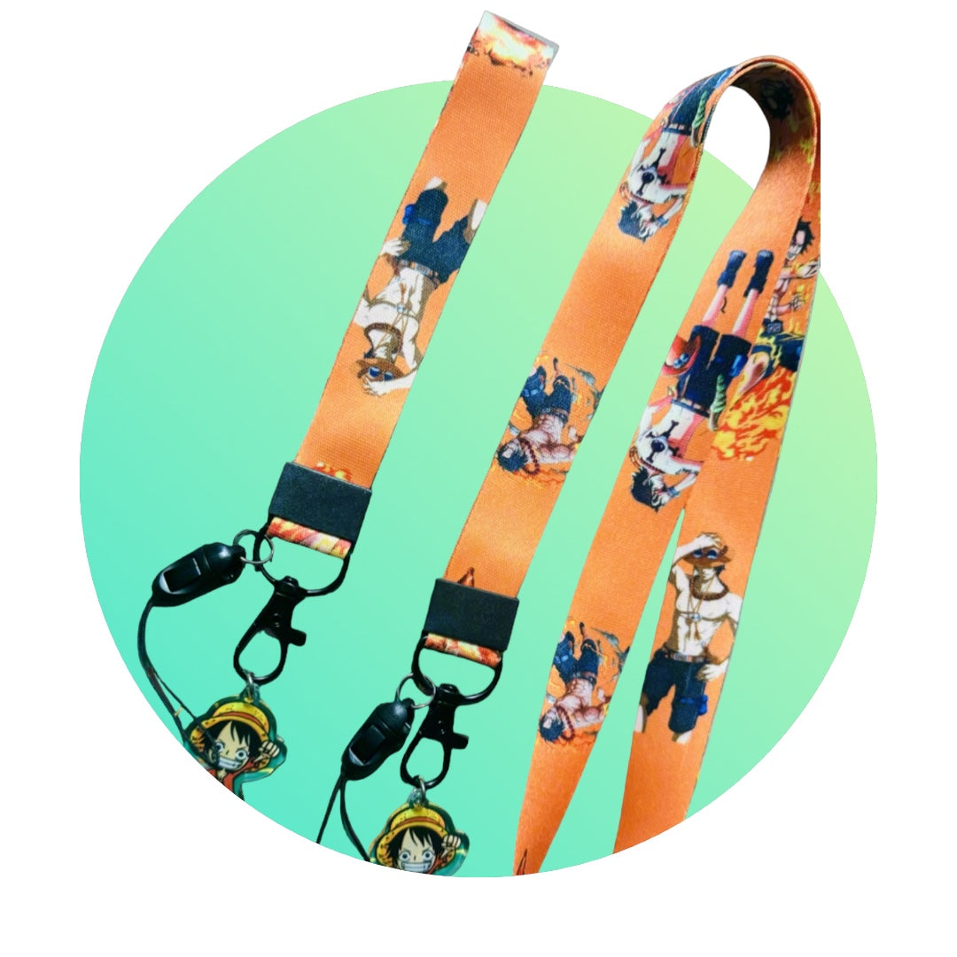 Lanyards - One Piece - Monkey D. Luffy Lanyard & Keychain Gift Set