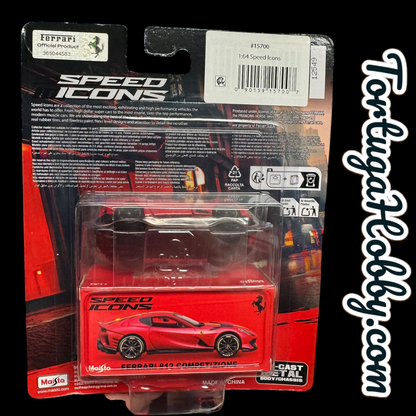 2026 - Maisto - Speed Icons - Ferrari 812 Competizone - Red